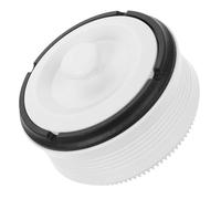 Lurrose Cenicero Inteligente Purificador de Aire para Hogar Oficina y Coche Color Marfil Recargable USB Filtro Antiolor y Gran Capacidad para Interiores y Exteriores