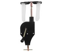 Lurrose Centrífuga Manual Fuerte Estabilidad Negro para Laboratorio de Plástico y Diseño Portátil y Uso al Aire Libre para Experimentos de Química y Física en Secundaria