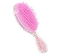 Lurrose Cepillo para Cabello Infantil Transparente Ovalado, Desenredante para Cabello Rizado y Seco, Tamaño Pequeño, Ligero y Portátil, Masajeador de Cuero Cabelludo, Adecuado para Uso