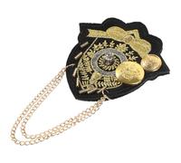 Lurrose Charreteras para Mujer Estilo Vintage Borlas, Pin Decorativo de Hombro en Par, Accesorio para Ropa y Broche de Moda Academia, Joyas de Hombro Originales para Eventos