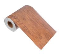 Lurrose Cinta Adhesiva de Madera de 10 M para Muebles y Paredes, Decorativa y Fácil de Cortar para Reparación y Embellecimiento del Hogar