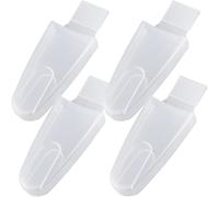 Lurrose Cinturón Soporte Transparente para Tijeras de Jardín 4 Piezas Funda Protectora para Podadora de Mano Portátil Clips de Cintura para Herramientas de Jardinería Bolsa