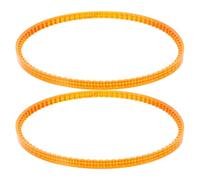 Lurrose Cinturones de Repuesto para Máquina de Algodón de Azúcar 2 Piezas de PVC Resistente Correas Reutilizables para Máquinas Caseras Accesorios Prácticos para Fabricación de Dulces