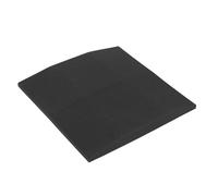 Lurrose Cojín de Apoyo para Asiento de Sofá Hundido, Esponja de Alta Densidad Negra (50x50 Cm), Soporte Firme para Reparación y Refuerzo de Cojines en Muebles y Sillas, Reemplazo