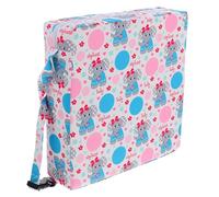 Lurrose Cojín Elevador para Silla de Comedor Infantil de Años Almohadilla de Asiento para Bebés Hecha de Material de Poliéster Resistente al Agua para Usar la Mesa de Comedor
