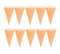 Lurrose Conos de Papel para Decoración Floral 10 Unidades Papel Decorativo Floral Grueso en Forma de Cono de Helado Kit para Envolver Ramos y Confeti para Bodas y Fiestas