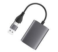 Lurrose Convertidor De Tipo c Concentrador USB USB Múltiple Adaptador para Portátiles para Presentaciones Oficina o Conferencias