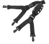 Lurrose Correa Barbilla del Casco de Seguridad, 2 Piezas Ajustables Antideslizantes, Correa Resistente al Desgaste para Casco, Accesorio Ligero y Práctico para Protección Personal