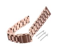 Lurrose Correa reemplazo mirar bandas para mujeres banda de reloj para hombres deportivas deportivos banda de reloj de acero inoxidable muñequera de liberación rápida Pulsera de metal