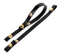 Lurrose Correas Ajustables para Tacones Altos Anti-Sueltas Botón a Presión, Estilo Simple, PU Resistente, Fijación, Comodidad al Caminar, para Mujer en Eventos Sociales