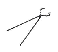 Lurrose Crucible Tongs para Fundición de Metales Pinzas Resistentes al Calor para Joyería de Plata y Cobre Herramienta Ergonómica para Fundidoras y Talleres Pequeños