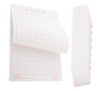 Lurrose Cuaderno de Caligrafía para Principiantes Libros de Práctica de Caligrafía Chinesa con Diseño de Cuadrícula Precisa para Estudiantes Papel Especial para Escritura con Pluma para