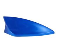 Lurrose Cubierta de Antena de Techo para Coche Tipo Aleta de Tiburón con Adhesivo Seguro y Resistente al Clima, Material Abs Azul, Diseño Moderno y Funcional para Mejorar Señal