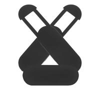 Lurrose Cubierta Deslizante para Cámara Web 3 Piezas Color Negro, Protección de Privacidad para Portátil, Accesorio de Seguridad Anti-Cobertura Compatible Laptop, Diseño Fino y Compacto