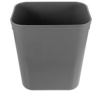 Lurrose Cubo de Basura Pequeño Rectangular 14l sin Tapa, Contenedor Doméstico de Plástico Seguro Olor para Baño, Dormitorio y Oficina, Bote de Basura Negro para Uso Color Color Aleatorio