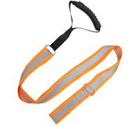 Lurrose Cuerda de Arrastre para Ciervos, Ajustable, Transportador de Ciervos de Alta Resistencia, PP y Nylon, Naranja, para Arrastrar Carga Pesada, Caza en Bosque y Terreno