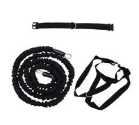 Lurrose Cuerda de Entrenamiento Elástica Banda de Resistencia Compacta y Ligera, Adecuado para Entrenamiento de Fuerza y Tonificación Corporal para Ejercicios de Yoga y Fitness