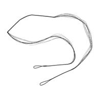 Lurrose Cuerda para Arco Recurvo Tradicional de Nylon Negro Alta Estabilidad y Larga Durabilidad para Tiro Arco