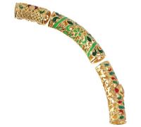 Lurrose de Pinzas Pelo Fáciles de Manipular de Aleación 3 Piezas Estilo Vintage Retro Tubo Decorativo y Cuentas para Trenzar Rastas para Fiestas y Festivales