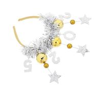 Lurrose Diadema de Fiesta Mujer Accesorio Ligero y Cómodo para Año Cintillo para Cabello Rizado y Tocado Festivo para Eventos y Actuaciones