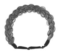 Lurrose Diadema Elegante de para Mujer Alta Ajustable Trenzada, Diseño Cómodo y para Uso Diario y Bodas