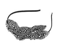 Lurrose Diadema Mujer Aro Para El Cabello De Cristal Hecho a Mano Aro De Pelo Simple Para Mujeres Y Niñas Accesorio De Peinado Para Uso Diario Fiestas Y Salidas