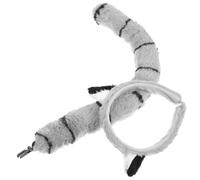 Lurrose Diadema Orejas de Lemur de Peluche para Disfraz Infantil en Cumpleaños y Eventos de Cosplay