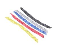 Lurrose Diademas Cabello de Alambre Estampado de Cachemira, 5 Piezas Multicolor, Diadema Orejas de Conejo, Accesorio Femenino para Uso Diario y Fiestas Color Aleatorio