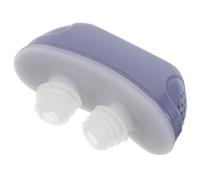 Lurrose Dispositivo antirronquidos eléctrico con función de mejora de la respiración nasal para hombres y mujeres, diseño compacto en color azul, adecuado para dormir en casa y durante