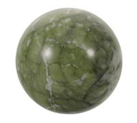 Lurrose Esfera de Jade Natural Pulido 5-6 Cm, Bola de Cristal de Jade Feng Shui para Decoración del Hogar, Energía Espiritual y Meditación, Piedra Decorativa para Oficina y Ambiente