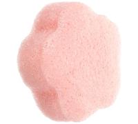 Lurrose Esponja Diseño de Flor, Material Vegetal Biodegradable, Tamaño Pequeño en Color Rosa, Herramienta para Limpieza Profunda del Rostro, Adecuado para Uso Diario y Viajes
