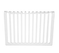 Lurrose Estante para Exhibición De CD Triangular 12 Compartimentos De Hierro, Soporte De Libros y Porta Discos De Vinilo, Organizador De Archivos para Escritorio, Uso Oficina y Hogar