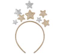 Lurrose Estrella cinta para la cabeza de Navidad cinta para el pelo bonita estrella cinta para el pelo decoración navideña buen deslizamiento al nuevo año cinta fiesta festival vacaciones cumpleaños