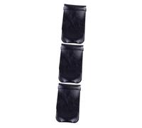 Lurrose Estuche De Cuero De Lujo para Guardar Bolígrafos 3 Unidades Funda Protectora para Oficina Y Escuela.