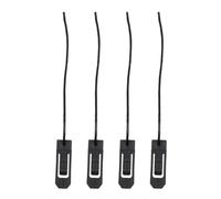 Lurrose Fijación de Aleta para Kayak y Tablas Largas, 4 Piezas de Base Pestillo para Estabilidad en Paddle Surf y Surf en Playa