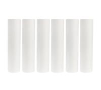 Lurrose Filtro de Agua de Sedimentos 5 Micras, Cartucho de Repuesto 10 X 2.5 para Sistema Ro, Filtro Purificador para Toda la Casa, Compatible P5 Ap110 Wfpfc5002 Cfs110 Rs14, Paquete 6