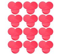 Lurrose Filtros de Gel Transparentes para Iluminación Ambiental, Pegatinas Circulares de Luz Cálida de 70 Mm, 50 Unidades para Focos Led, Estudio Fotográfico y Luces