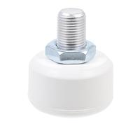 Lurrose Freno de Patines de Goma Blanco Área de Frenado Grande para Patines de Doble, Fácil de Usar y Resistente Mejor Control al Patinar
