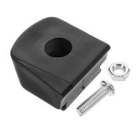 Lurrose Frenos de Patines en Línea Resistentes y Portátiles, Bloque de Freno Negro de PU Instalación Fácil para Entusiastas del Patinaje al Aire Libre