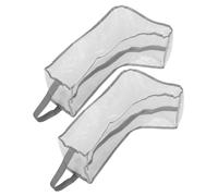 Lurrose Funda Protectora para Botas Altas y Cortas, 2 Bolsas Cierre, Organizador Portátil de Plástico para Zapatos de Mujer, Adecuado para Viajes y Guardar en Armario