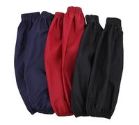 Lurrose Fundas Impermeables para Mangas de Brazo Unisex 3 Pares, Mangas de Carnicero Resistentes al Aceite y Manchas, Puños Elásticos Ajustables, Protección para Cocina, Limpieza