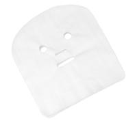Lurrose Gasa Facial Precortada 100 Unidades para Mascarillas Diy, Papel de Gasa para Cuidado Facial, Absorción Alta para Spa y Uso en Casa