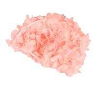 Lurrose Gorro de Natación Rosa para Mujer Diseño de Flor, Ligero y Fácil de Poner, Adecuado para Decoracion Verano y Natación en Verano