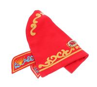 Lurrose Gorro Niña Algodón Rojo para Primer Cumpleaños Unisex Diseño Príncipe Fiesta Cumpleaños y Celebraciones Especiales