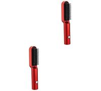 Lurrose Hair Straightener Electricas 2 Uds Rizador Inalámbrico De Peine Alisador Recargable Perfecto Aire Alisado -Herramienta Portátil Salón Hair Ferramentas Electricas