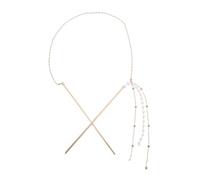 Lurrose Horquilla Japonés Horquillas Para El Cabello Diamantes De Imitación Accesorios Para El Cabello Palillos Japoneses Palillos Chinos Pelo Palillo Borla De Diamantes De Imitación