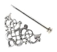 Lurrose Horquilla Retro Nudo para Mujer, Accesorio Cabello Clásico, Pinza Ligera y Duradera, Decoración Versátil para Boda, Fiesta y Uso Diario