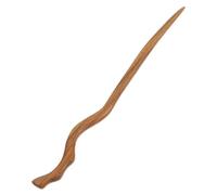 Lurrose Horquilla Vintage de Mujer de Madera de Ébano Pulida, Palillo Pelo Clásico Estilo Hanfu, Accesorio para Peinados Tradicionales, Adecuado para Fiestas y Celebraciones