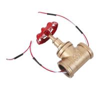 Lurrose Interruptor de Luz con Válvula de Cierre Giratoria Estilo Steampunk Vintage de Hierro 3/4 Pulgada con Cable para Lámpara de Mesa de Tubería de Agua, Adecuado para Decoración