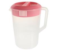 Lurrose Jarra de Plástico Resistente al Calor con Capacidad de 5000ml, Tapa Hermética y Escala Medidora, Adecuado para Picnics y Bebidas Frías Varios estilos